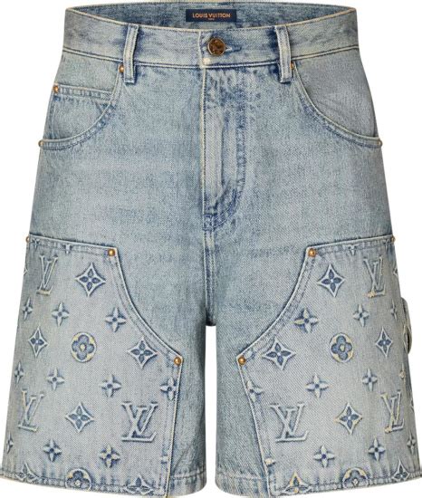 louis vuitton shorts womens|blue Louis Vuitton shorts.